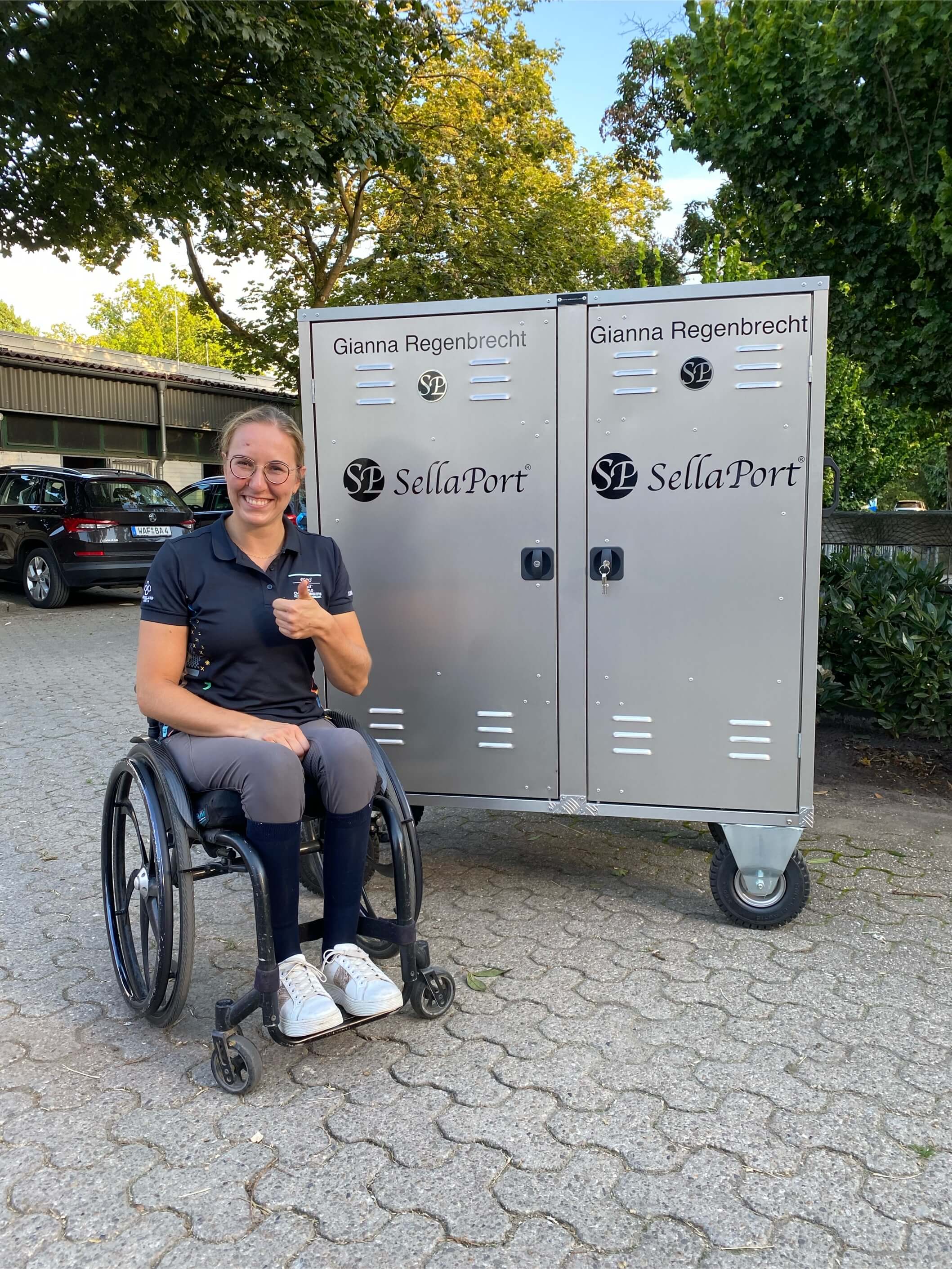 SellaPort Markenbotschafterin Gianna Regenbrecht
